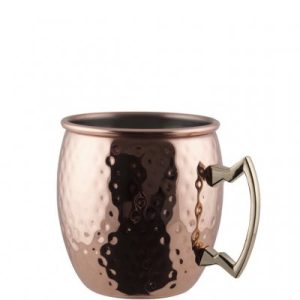 Kopparmugg. Hamrad 40cl
