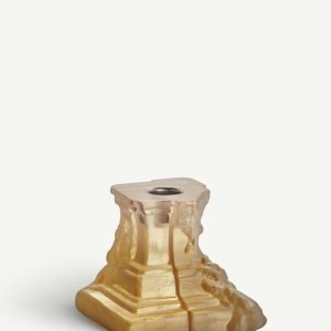 Rocky Baroque ljusstake bärnstensfärgat dis 95mm