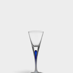 Intermezzo snapsglas blå 6cl