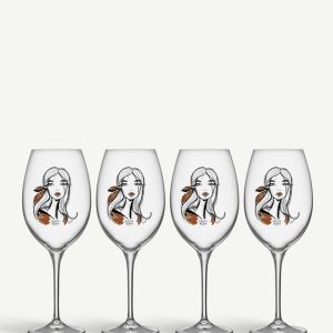All about you Wait for her vinglas 52cl 4-pack