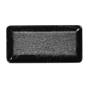 Uppläggningsfat 35x15cm svart – Nano