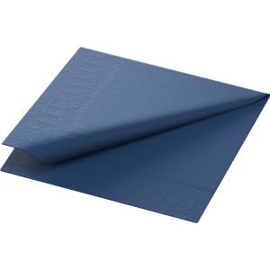 Servett papper cocktail 25x25cm – mörkblå