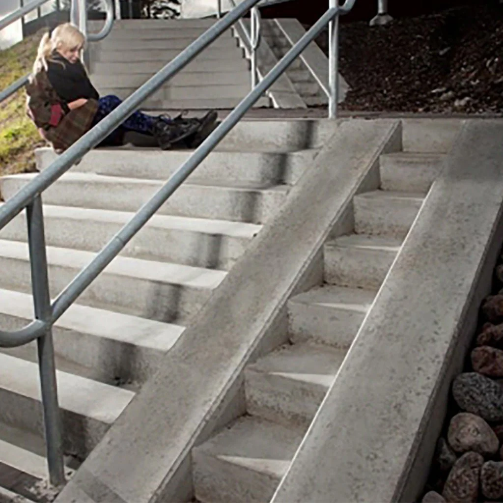 Blocktrappa Ramp 5 Steg - Bild 6